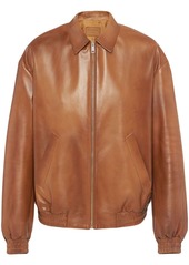 Prada nappa-leather bomber jacket