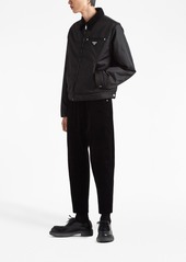 Prada pinwale-corduroy tapered trousers