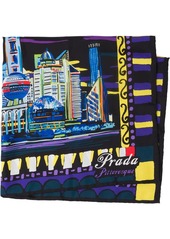 Prada Pittoresque shanghai print foulard