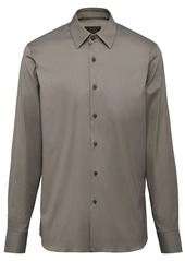 Prada plain poplin shirt