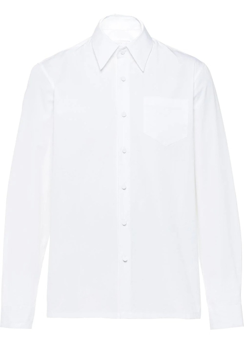 prada collar shirt