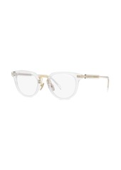 Prada PR 17YS mirrored round-frame sunglasses