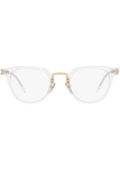 Prada PR 17YS mirrored round-frame sunglasses