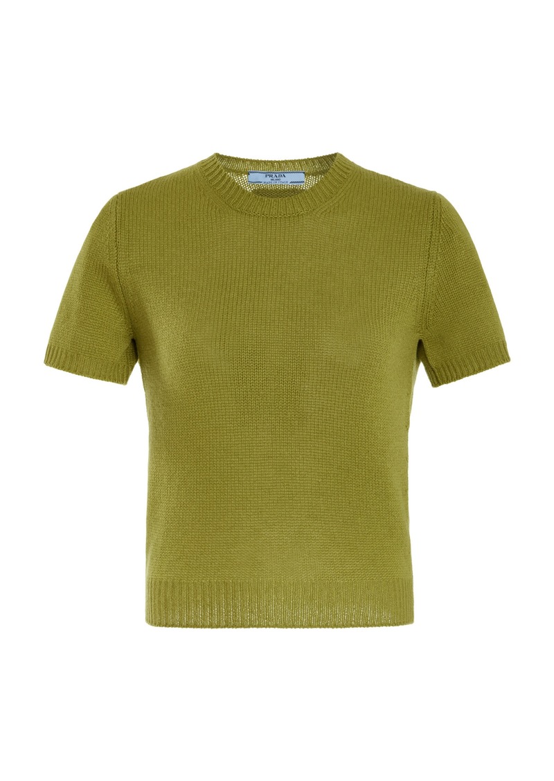 Prada - Cashmere Top - Green - IT 36 - Moda Operandi