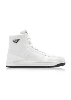 Prada - High Top Sneakers - Black/white - IT 40 - Moda Operandi