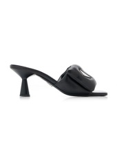 Prada - Padded Leather Mules - Black - IT 41 - Moda Operandi