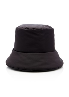 Prada - Padded Re-Nylon Bucket Hat - Black - XL - Moda Operandi