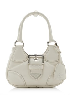 Prada - Re-Edition 2002 Moon Leather Bag - White - OS - Moda Operandi