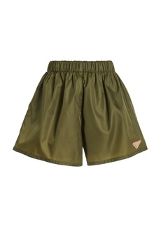 Prada - Re-Nylon Shorts - Green - IT 40 - Moda Operandi