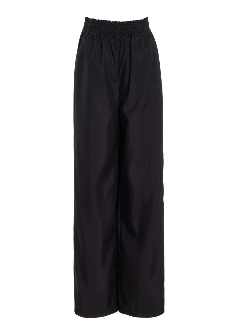 Prada - Re-Nylon Track Pants - Black - IT 36 - Moda Operandi