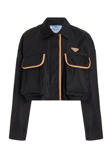 Prada - Re-Nylon Utility Jacket - Black - IT 38 - Moda Operandi