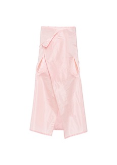 Prada - Silk Cape Coat - Pink - IT 46 - Moda Operandi
