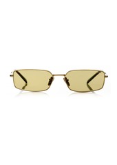 Prada - Square-Frame Metal Sunglasses - Green - OS - Moda Operandi