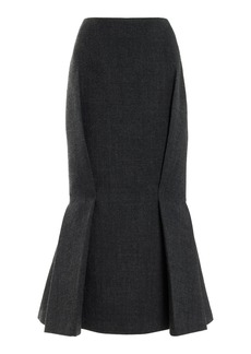 Prada - Suiting Midi Skirt - Black - IT 36 - Moda Operandi