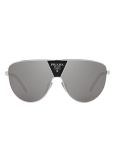 Prada 37mm Rectangular Sunglasses