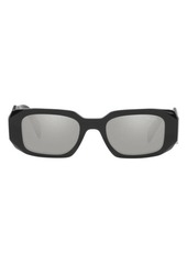 Prada 49mm Small Rectangular Sunglasses
