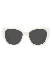 Prada 50mm Small Rectangular Sunglasses