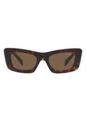 Prada 50mm Square Sunglasses