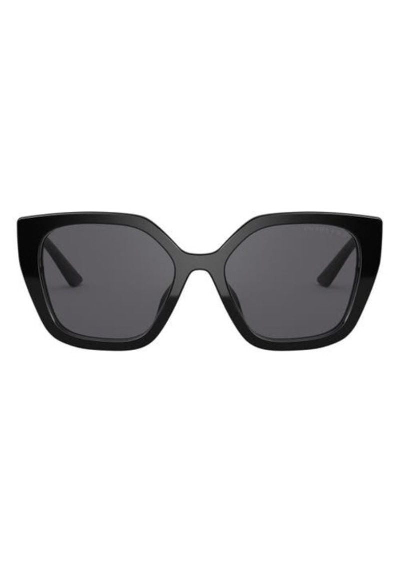 Prada 52mm Polarized Rectangular Sunglasses