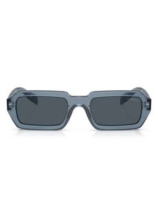 Prada 52mm Irregular Sunglasses