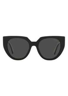 Prada 53mm Cat Eye Sunglasses