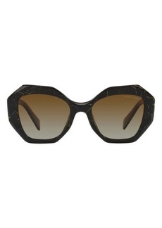 Prada 53mm Polarized Sunglasses