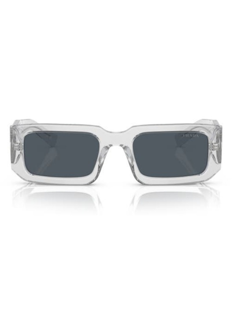 Prada 53mm Rectangular Sunglasses