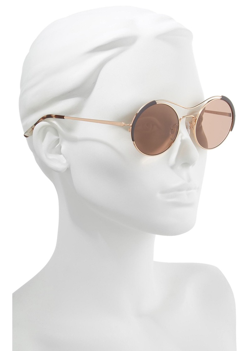 Prada Prada 53mm Round Sunglasses 