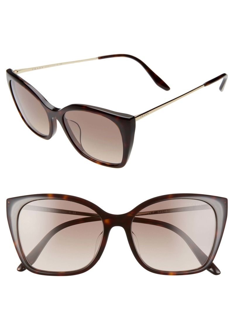 Prada Prada 54mm Gradient Cat Eye Sunglasses | Sunglasses