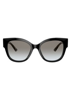 Prada 54mm Gradient Rectangular Sunglasses