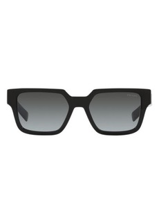 Prada 54mm Gradient Square Sunglasses