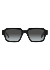 Prada 54mm Gradient Square Sunglasses
