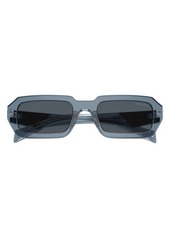Prada 54mm Rectangular Sunglasses
