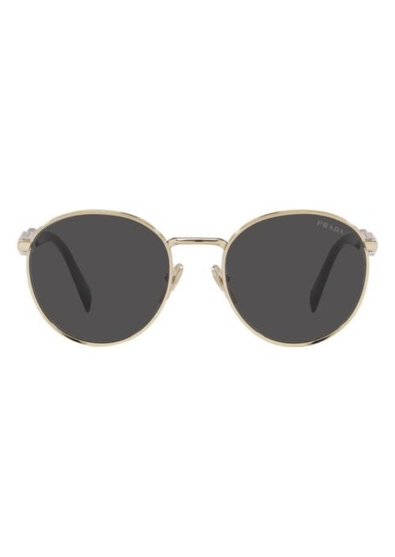 Prada 54mm Round Sunglasses
