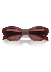 Prada 55mm Butterfly Sunglasses