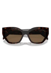Prada 55mm Butterfly Sunglasses