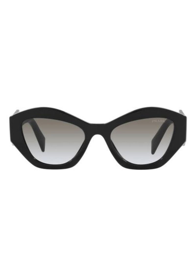 Prada 55mm Gradient Cat Eye Sunglasses