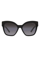 Prada 55mm Gradient Square Sunglasses