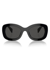 Prada 55mm Oval Sunglasses