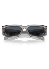 Prada 55mm Rectangular Sunglasses