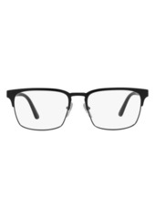 Prada 55mm Square Optical Glasses