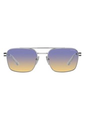 Prada 56mm Gradient Pillow Sunglasses