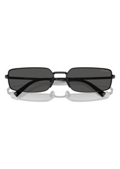 Prada 59mm Rectangular Sunglasses