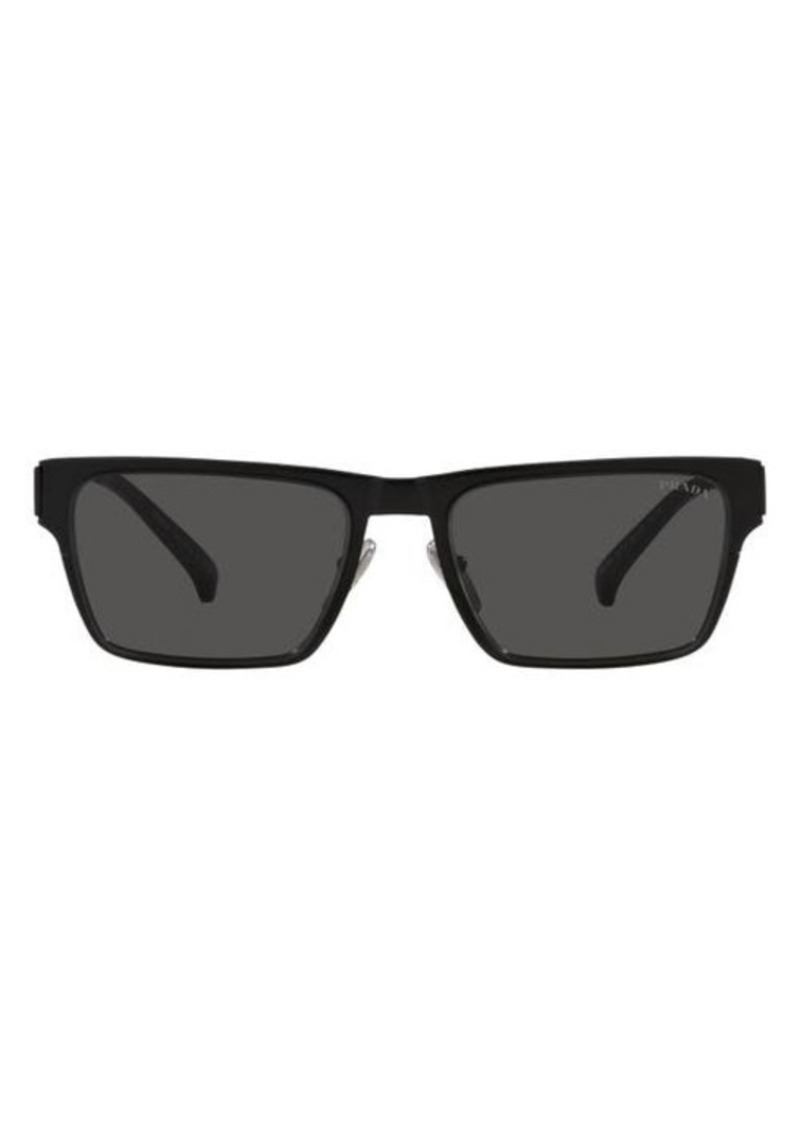 Prada 60mm Square Sunglasses