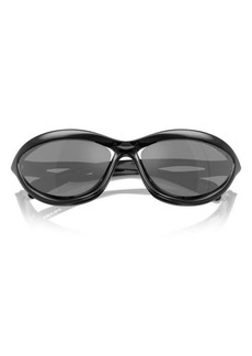 Prada 63mm Oversize Cat Eye Sunglasses