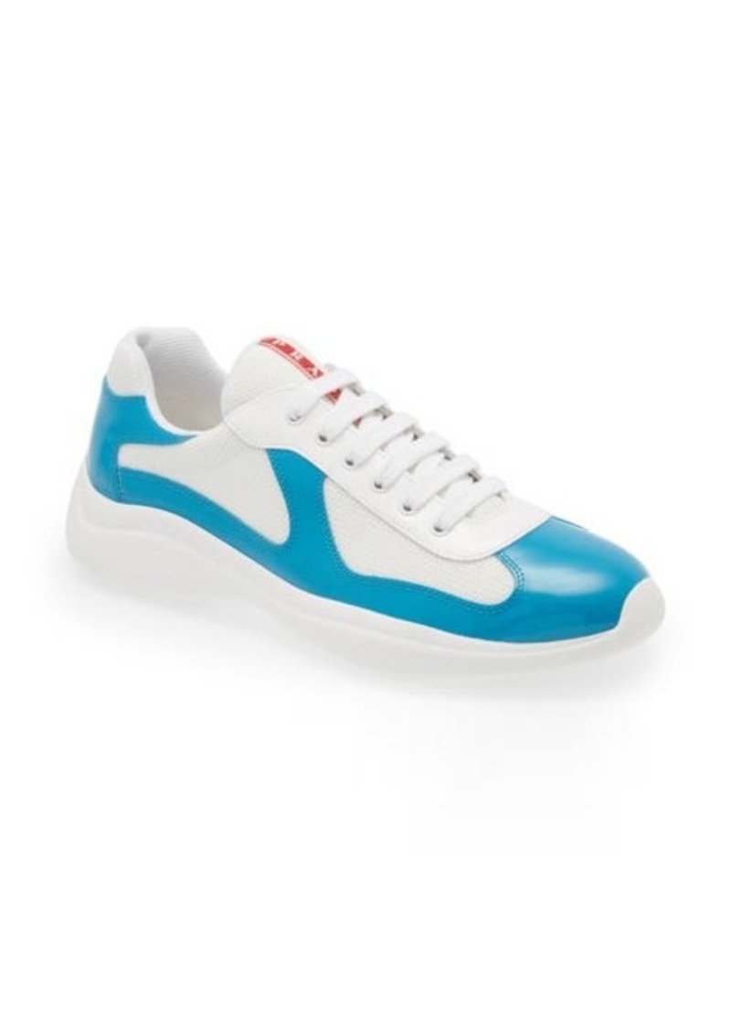 Prada Prada America's Cup Sneaker in Azzurro Bianco at Nordstrom | Shoes