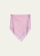 Prada Bandana Check Crop Top