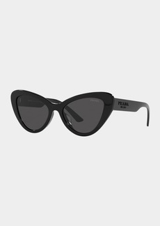 Prada Bicolor Acetate Cat-Eye Sunglasses