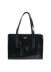 Prada Black Spazzolato Medium Re-Edition 1995