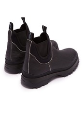 Prada Prada Brixxen neoprene-panelled leather chelsea boots | Shoes